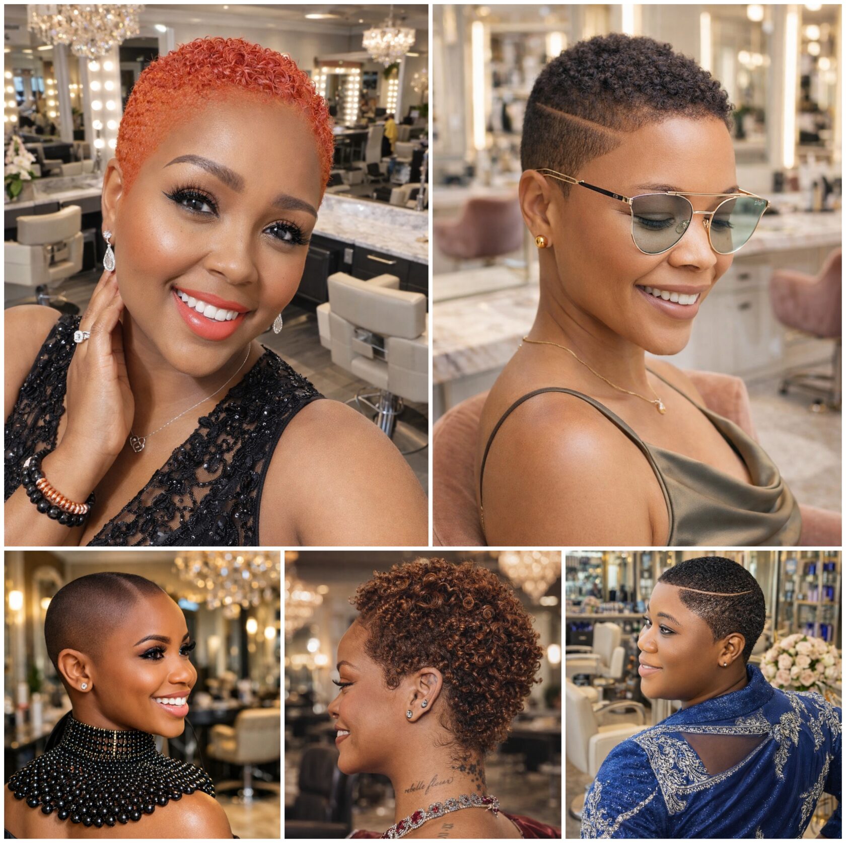 Exclusive Low Cut Afro Styling Ideas