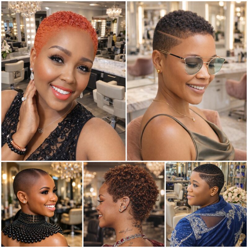 Exclusive Low Cut Afro Styling Ideas