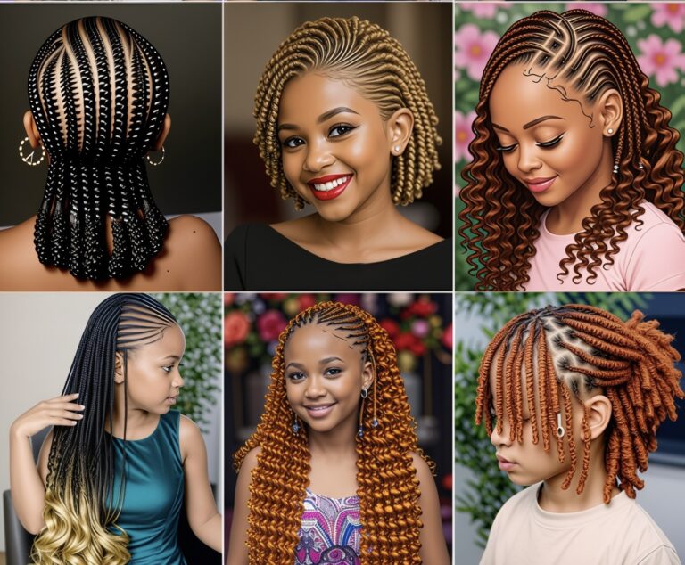 21 PHOTOS: Hot twist hairstyles, Knotless braids styles & Cornrow braid designs ‎