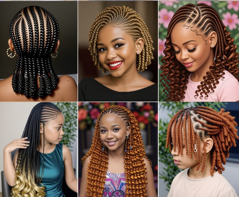 21 PHOTOS: Hot twist hairstyles, Knotless braids styles & Cornrow braid designs ‎