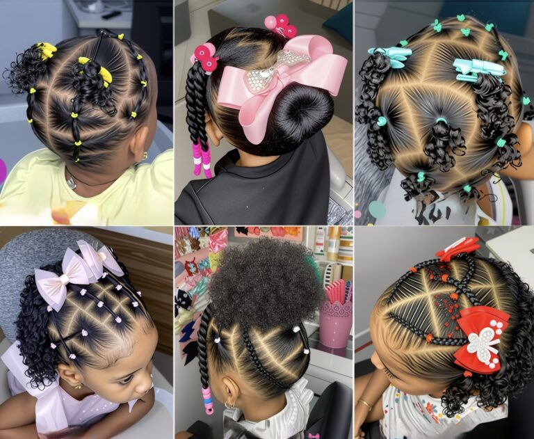 20 PHOTOS: Luxury braided hairstyles for children ‎