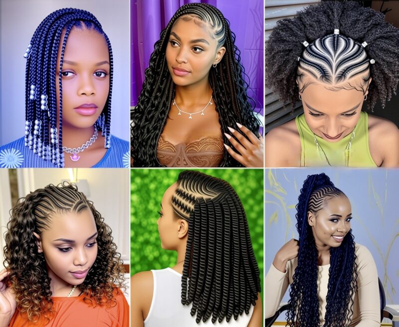 20 PHOTOS: Luxury knotless braid ideas for ladies ‎