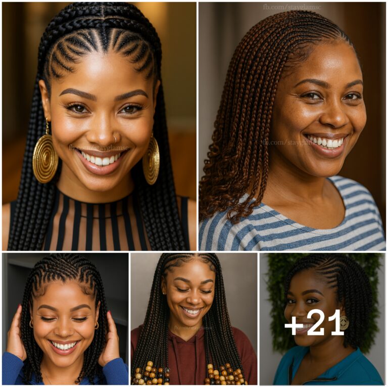 21 PHOTOS: Women’s knotless braids deluxe styles ‎