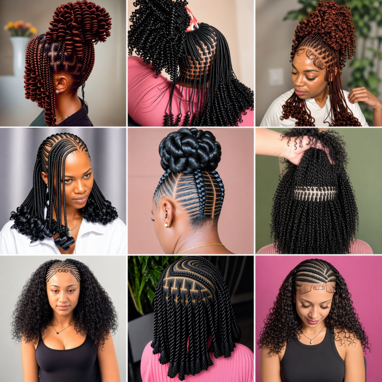 27 HAIRSTYLES: Event-Ready Creative Braids ‎