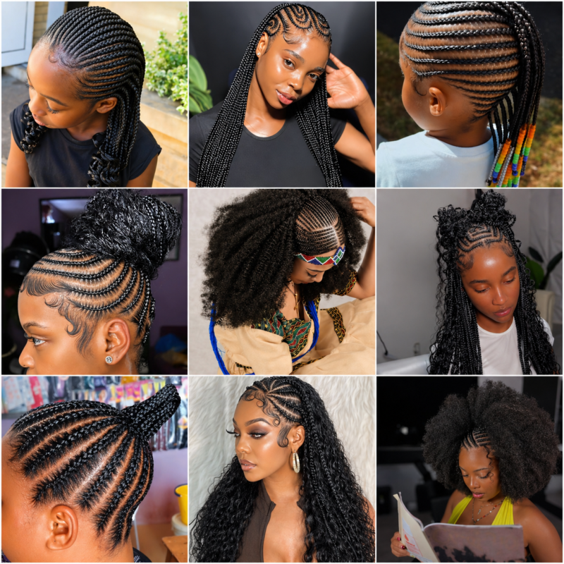 24 STYLES: Protective Braids Collection for Women