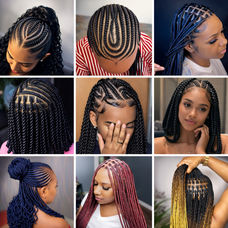 25 STYLES: Premium Braids Hairstyle Collection