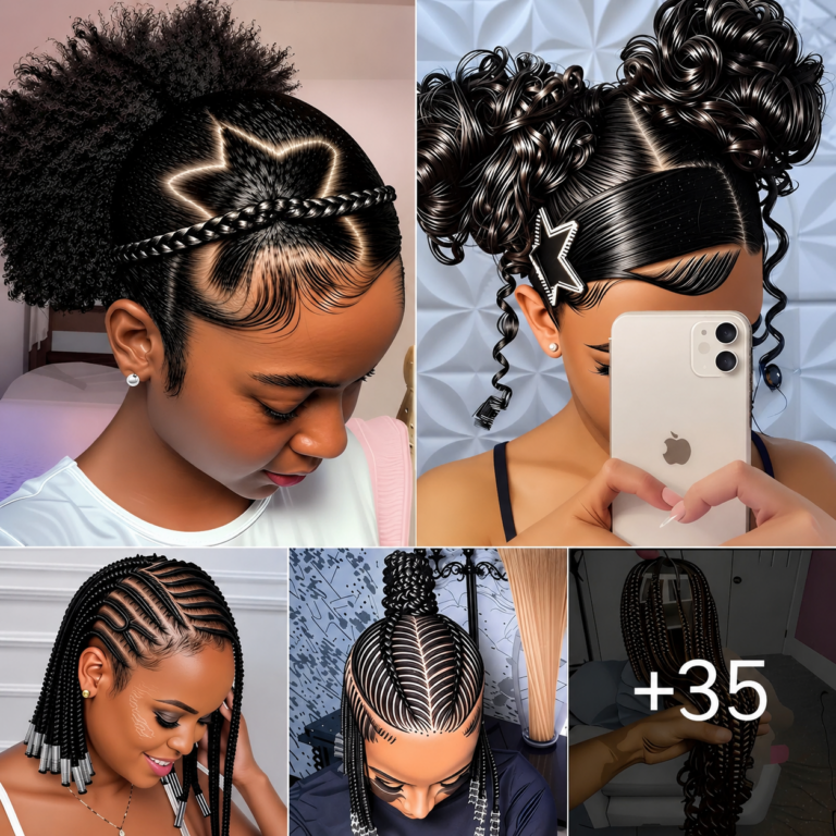 SEE MORE: Stunning Braided Hairstyles That Protect Your Hairline  ‎