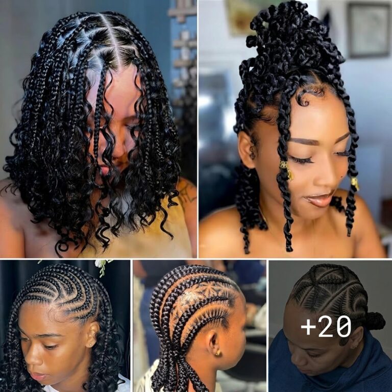 20 PHOTOS: Stunning African braid styles for women ‎