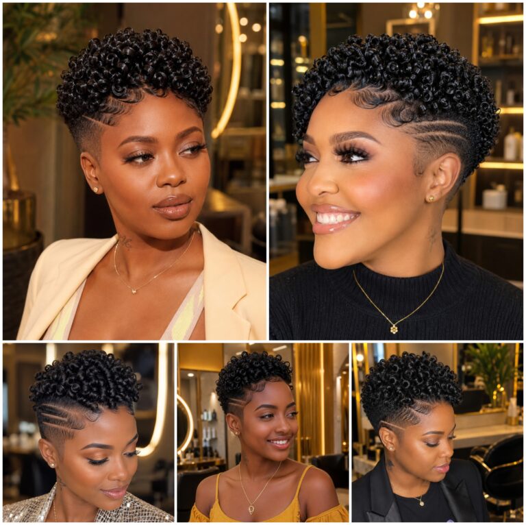 Crown Coils and Side Line Taper Cuts