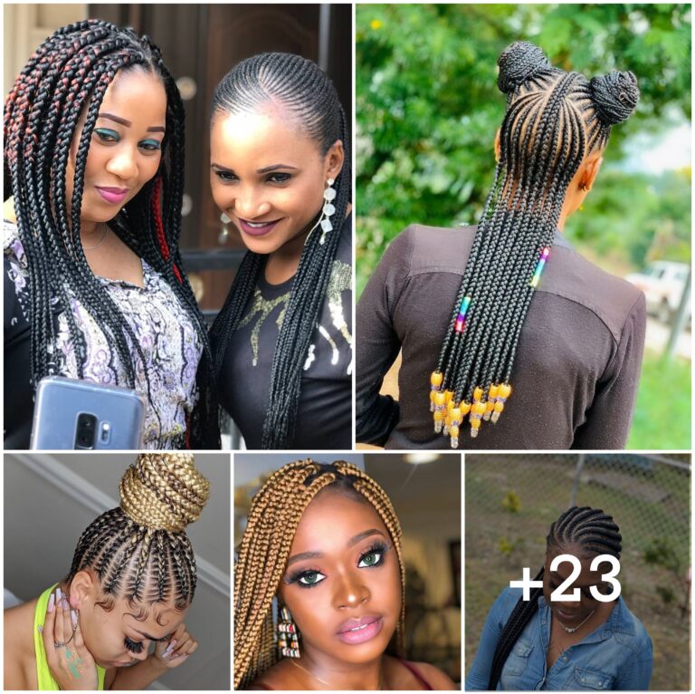 23 PHOTOS: Nice Cornrow Hairstyles For Women