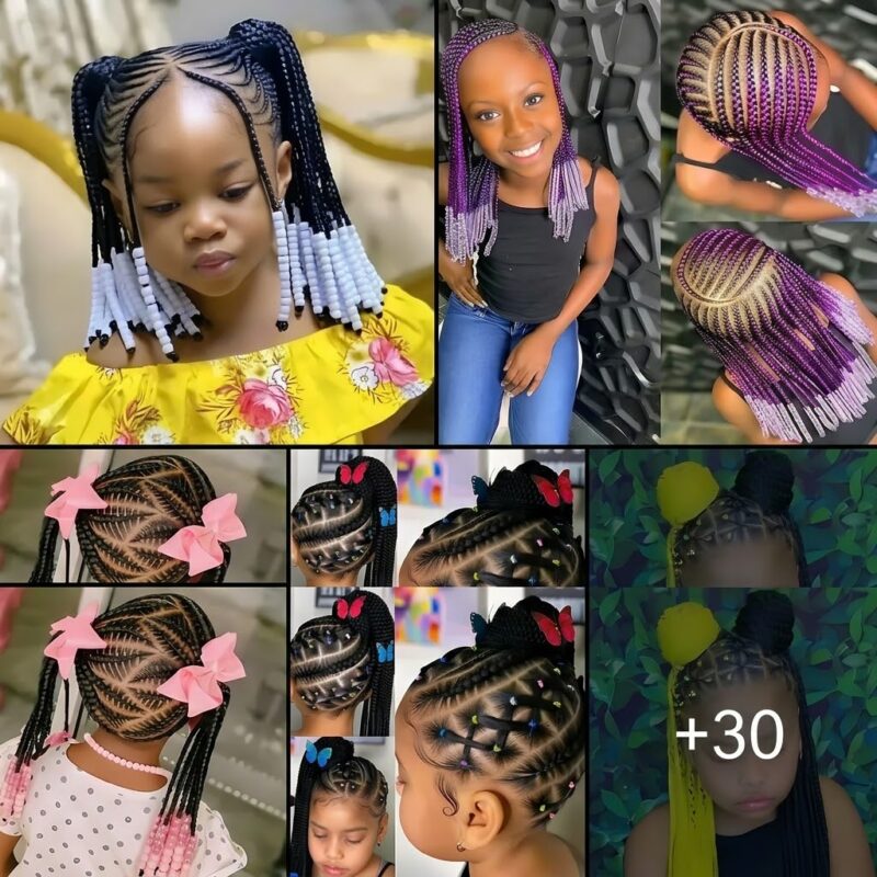 30 PHOTOS: Lovely Hairstyles For Kids ‎